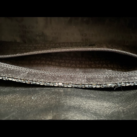 Authentic Chanel Fantasy Tweed and Fur Flap Bag - Picture 12 of 15